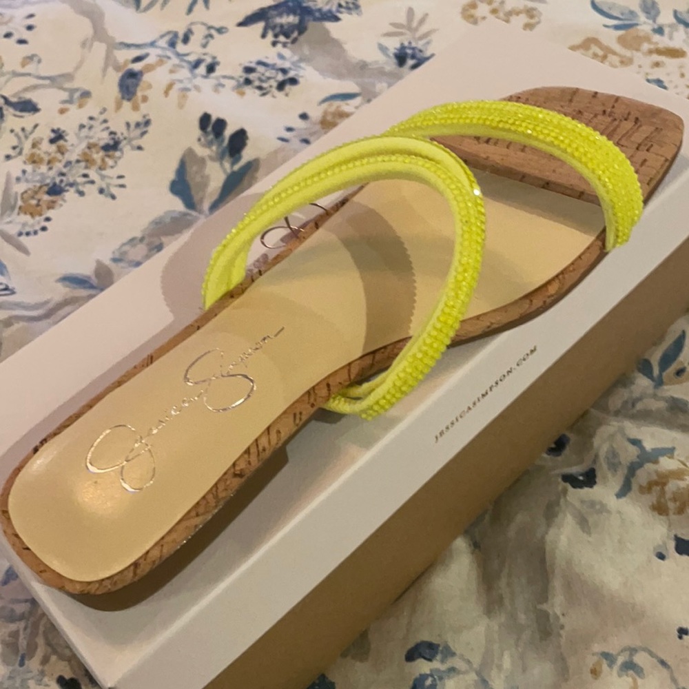 Jessica Simpson supreme micro suede flats